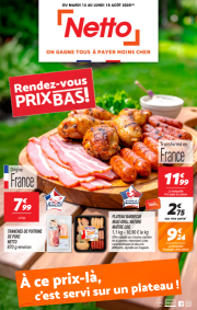 netto - Catalogue Netto valable du 12/08 au 18/08