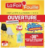 la-foir-fouille - Catalogue La Foir'Fouille - 90 rue de Guebwiller, Kingersheim valable du 27/08 au 06/09