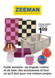 zeeman - Catalogue Zeeman valable du 26/07 au 08/08