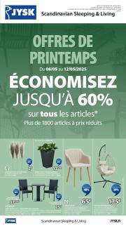 jysk - Catalogue JYSK valable dès 06/05 - 12/05