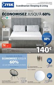 jysk - Catalogue JYSK - Offres exceptionnelles valable du 17/06 au 21/07