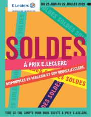 e-leclerc - Catalogue E.Leclerc - Soldes valable du 25/06 au 22/07
