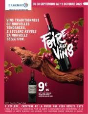 e-leclerc - Catalogue E.Leclerc - Foire aux Vins valable du 30/09 au 11/10