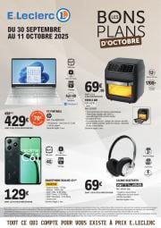 e-leclerc - Catalogue E.Leclerc - Bons plans Octobre valable du 30/09 au 11/10