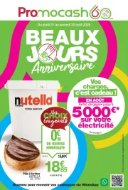 promocash - Catalogue Promocash valable du 21/08 au 30/08