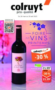 colruyt - Catalogue Colruyt - Foire aux Vins valable dès 26/03 - 20/04