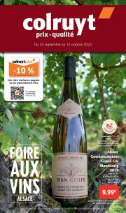 colruyt - Catalogue Colruyt - Foire aux Vins Alsace valable du 24/09 au 12/10