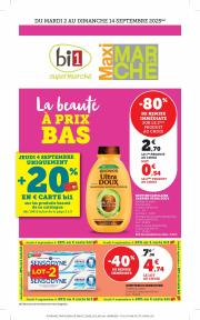 bi1 - Catalogue Bi1 valable du 02/09 au 14/09