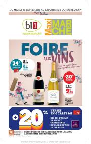 bi1 - Catalogue Bi1 - Foire aux Vins valable du 23/09 au 05/10