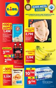 lidl - Lidl φυλλάδιο έγκυρο από 20/03 - 26/03