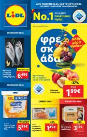 lidl - Lidl φυλλάδιο έγκυρο από 26/06 - 02/07