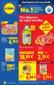 lidl - Lidl φυλλάδιο έγκυρο από 31/07 - 06/08