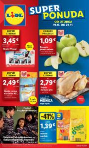 lidl - Lidl - Super ponuda katalog vrijedi od 19.11. do 24.11.