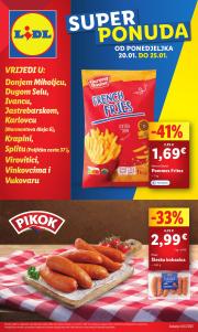 lidl - Lidl - Super ponuda katalog vrijedi od 20.01. do 25.01.