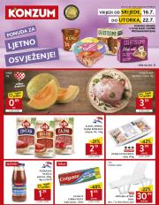 konzum - Prelistajte katalog Konzum, vrijedi od 16.07. do 22.07.
