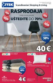 jysk - Prelistajte katalog JYSK, vrijedi od 16.07. do 29.07.