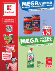 kaufland - Kaufland - Mega Vikend katalog vrijedi od 21.02. do 22.02.