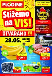 plodine - Prelistajte ovaj Plodine - Otvorenje Vis katalog, vrijedi od 28.05. do 03.06.