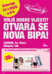 bipa - BIPA - Letak otvorenja Sveta Klara katalog vrijedi od 23.01. do 05.02.