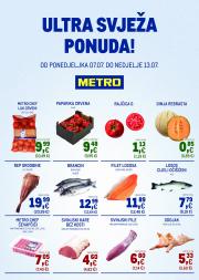 metro - Prelistajte katalog Metro - Ultra svježa ponuda, vrijedi od 07.07. do 13.07.