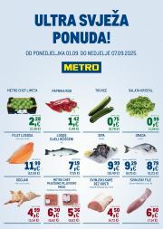 metro - Prelistajte katalog Metro - Ultra svježa ponuda, vrijedi od 01.09. do 07.09.