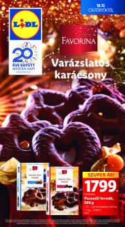 lidl - Lidl - Favorina akciós újság, érvényes 10.17. - 12.24.