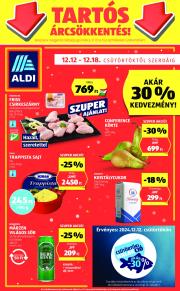 aldi - Aldi akciós újság, érvényes 12.12. - 12.18.