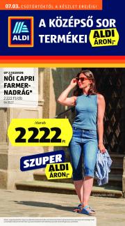 aldi - Aldi - Középső sor termékei akciós újság, érvényes 07.03. - 07.09.