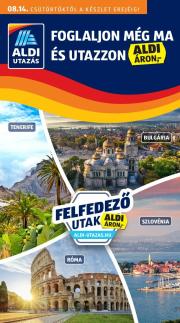 aldi - Aldi - Utazás katalógus akciós újság, érvényes 08.14. - 08.19.
