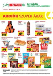 spar - City SPAR akciós újság, érvényes 01.23. - 01.29.