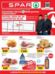 spar - SPAR - Hősök tere üzletnyitás akciós újság, érvényes 05.29. - 06.04.