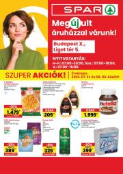 spar - SPAR - BP Liget tér megújulás akciós újság, érvényes 07.31. - 08.06.