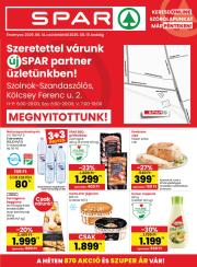 spar - SPAR - Partner Szolnok-Szandaszőlős üzletnyitás akciós újság, érvényes 08.14. - 08.19.