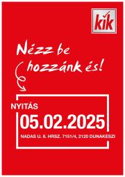 kik - KiK - Dunakeszi akciós újság, érvényes 02.05. - 02.05.