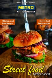 metro - Metro - Street food megoldások akciós újság, érvényes 10.01. - 04.30.