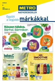 metro - Metro - Márkák katalógus akciós újság, érvényes 09.01. - 09.14.