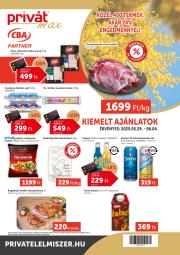 privat-elelmiszer - Privát Max akciós újság, érvényes 05.29. - 06.04.