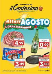 il-centesimo - Volantino il Centesimo valido dal 11/08 al 21/08