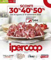 ipercoop - Volantino Ipercoop valido dal 28/08 al 10/09