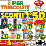 ipertriscount - Volantino Ipertriscount - Fonte Nuova valido dal 27/08 al 04/09