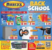 maury-s - Volantino Maury's - Back to school valido dal 28/08 al 20/09