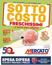 mercato - Volantino Mercatò - Sottocosto Freschissimi valido dal 25/08 al 03/09