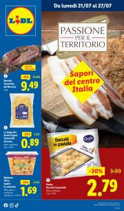 lidl - Volantino Lidl - Centro Italia valido dal 21/07 al 27/07