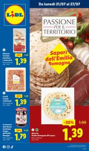 lidl - Volantino Lidl - Emilia-Romagna valido dal 21/07 al 27/07