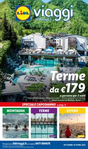 lidl - Volantino Lidl - Viaggi valido dal 08/09 al 31/10