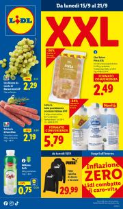 lidl - Volantino Lidl valido dal 15/09 al 21/09