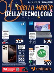 unieuro - Volantino Unieuro valido dal 18/04 al 01/05