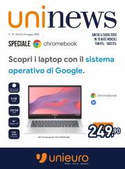 unieuro - Volantino Unieuro - Speciale Chromebook valido dal 02/05 al 18/05