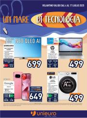 unieuro - Volantino Unieuro valido dal 04/07 al 17/07