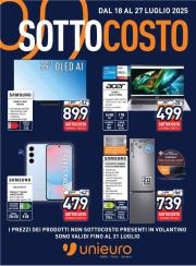unieuro - Volantino Unieuro valido dal 18/07 al 27/07
